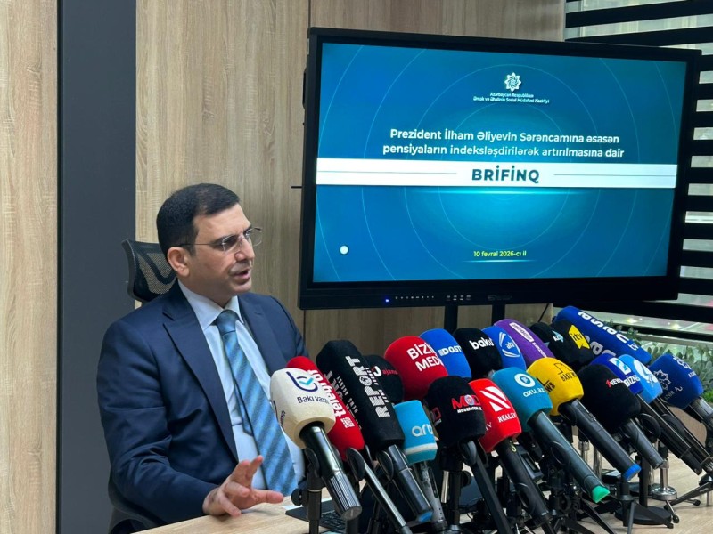 Pensiyalar artırılıb